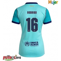 Camiseta Barcelona Rodri Hernandez #16 Tercera Equipación para mujer 2026-27 manga corta